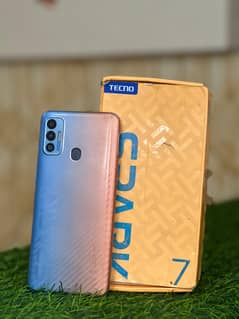 Tecno Spark 7 4gb Ram 64gb Storage With Box.
