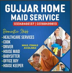 House maids , Maid, Baby Sitter, Chef , Couple , Driver ,Patient care