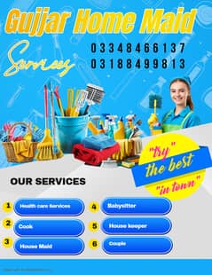 House maids , Maid, Baby Sitter, Chef , Couple , Driver ,Patient care