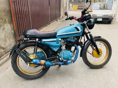 Honda 125 modified infinite bike 03211255809