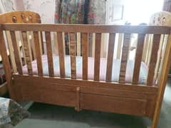 Kids wooden cart  heavy solid wood