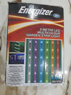 ENERGIZER 5 METER MULTI-COLOR GARDEN STRIP LIGHT