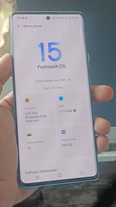 Vivo X80 Official Pta Approved with full oacking