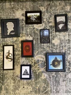 8 Pcs Different Size Frames