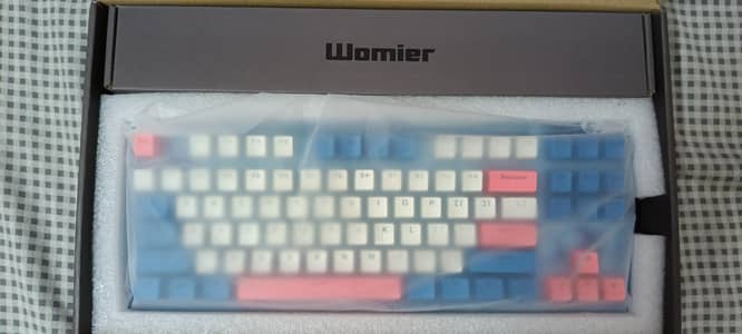 Womier K87 cosmic edition RGB mechanical keyboard