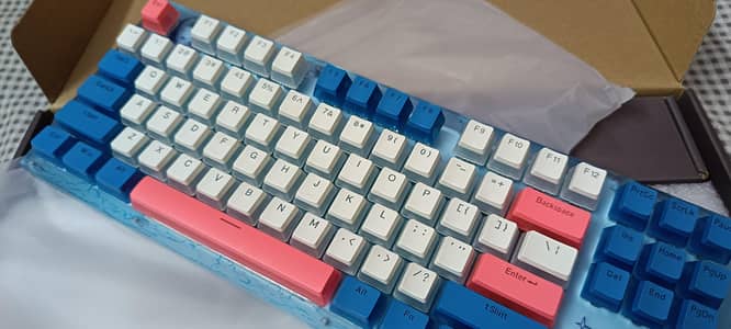Womier K87 cosmic edition RGB mechanical keyboard