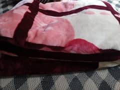 red double blanket