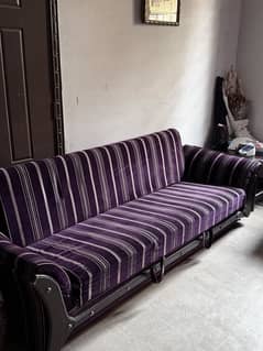 Sofa Set for Sale 3,2,1 + Sofa cum bed