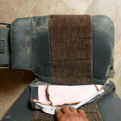 pajero folding seats