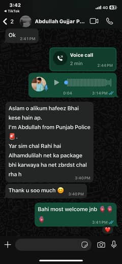 Non pta i phone ma sim chalway