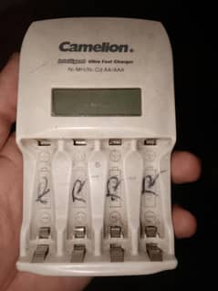 Camelion ultra fast charger with 2 rechargeable cell