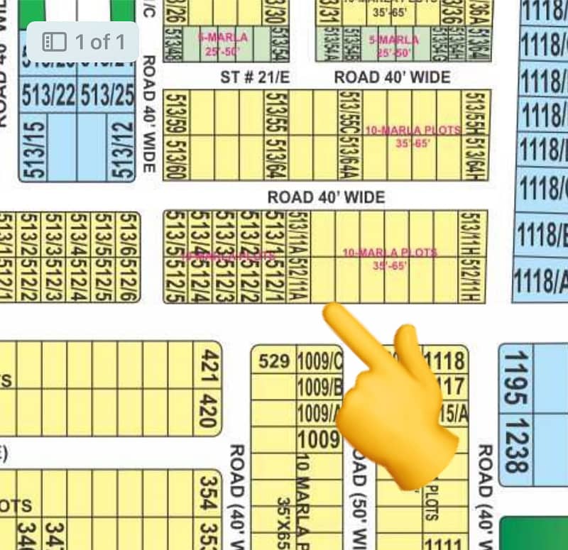 10 MARLA PLOT BUILDER LOCATION TAUHEED BLOCK 0