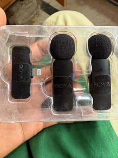 boya Mic iPhone tap double