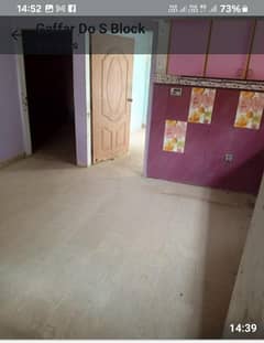 first floor  portion available for rent in north nazimabad s block