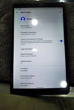 Lenovo tab M8