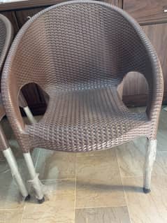 Plastic chairs