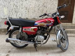 Cg 125 2020 Karachi number 1st owner