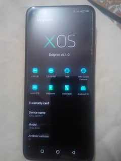 infinix note 7 4/128  no open n repair with only box