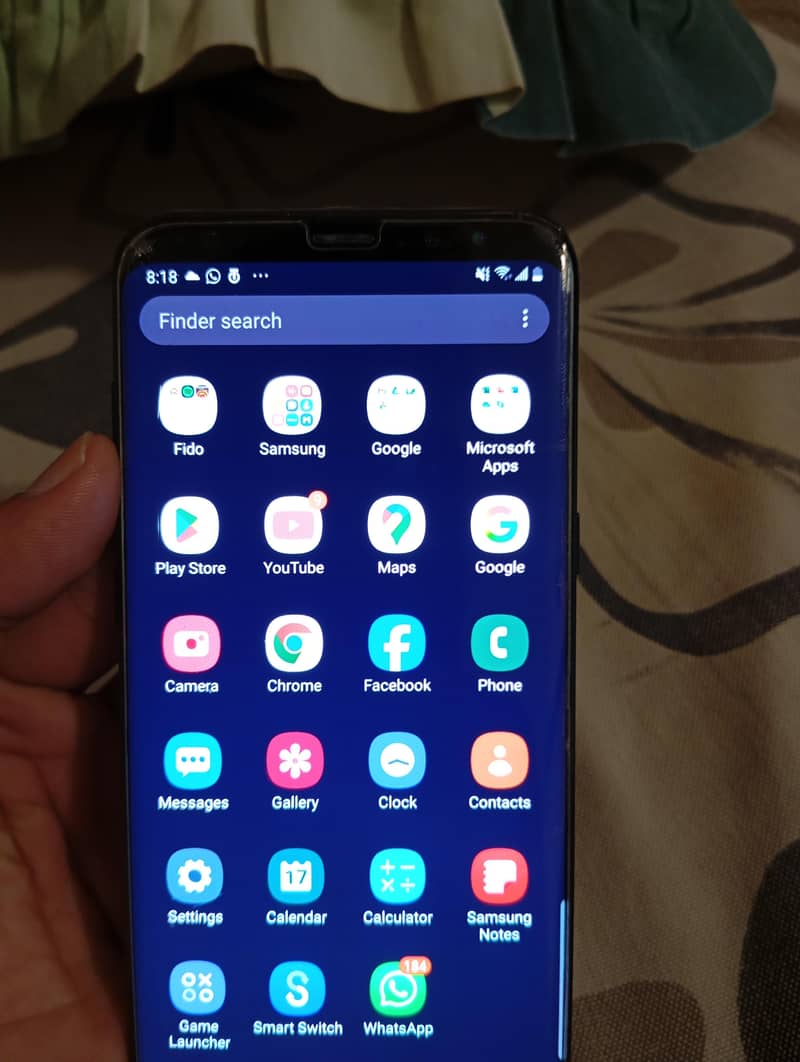 S8 plus 4/64 One Hand use almost look new 10/10 5