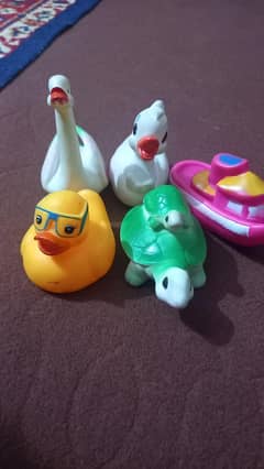 different small toys