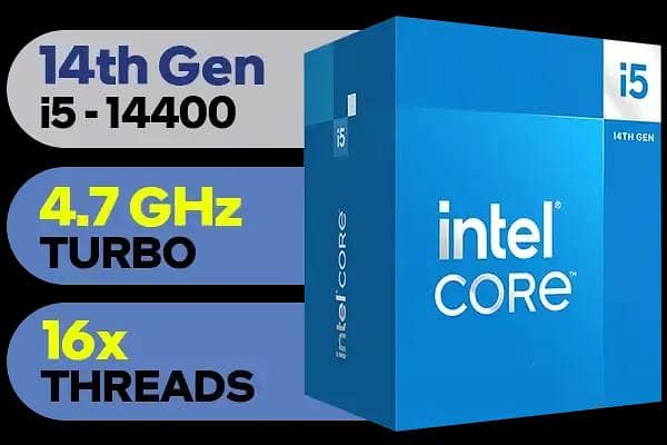 Intel Core i5 14400 14th Generation Processor. 1