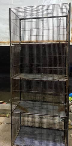 Steel wire cage