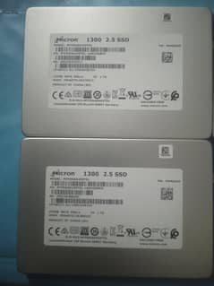 Micron 1300 2.5" SSD 256GB Sata 6gb/s , 100% Health Brand New 10/10