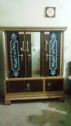 triple 3 door safe almari  khud tayar karwai thi ghar ky lye