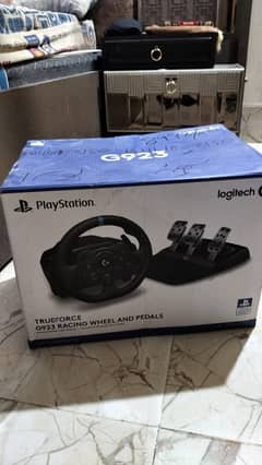 Logitech g923 steering wheel with Logitech shifter