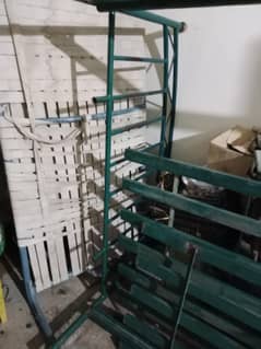iron double with matress