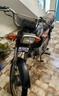 Honda CD70 2008 Model Hyderabad Number