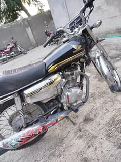 Honda CG 125 self start all documents
