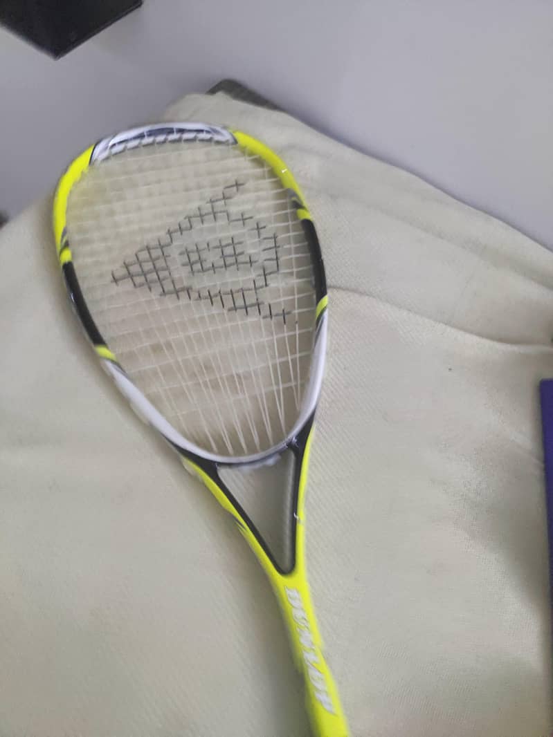 squash unused racket dunllop tempo graphite 0