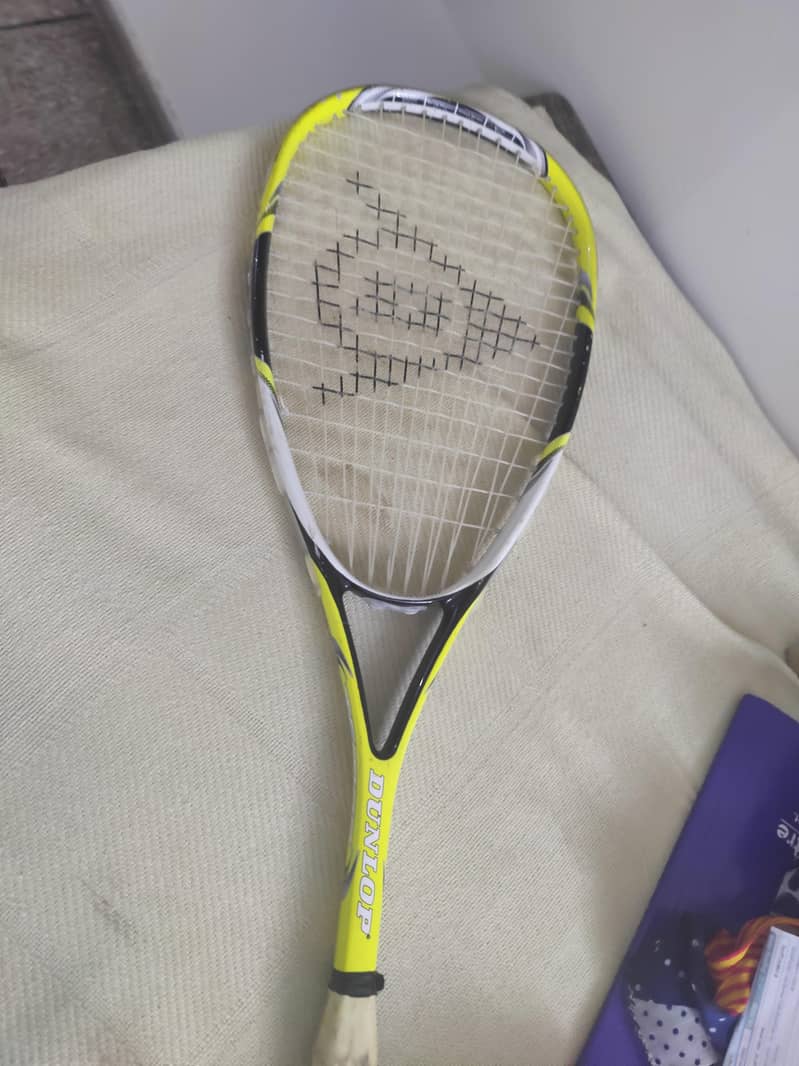 squash unused racket dunllop tempo graphite 1