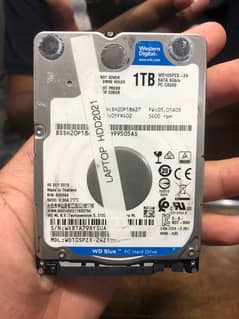WD Blue 1TB Laptop Hard Drive (2.5” SATA) – 100% Working