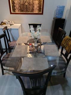 Dining Table with 6 Chairs