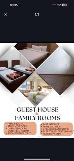 Couple Rooms, Guest House ,  Family Rooms , Hotel , Rooms in Multan,