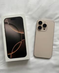 Iphone 16 pro JV Desert Titanium