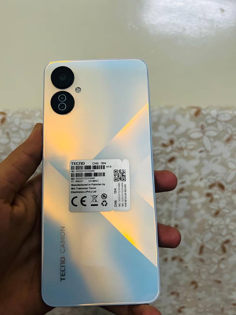Techno Camon 19 Neo / With Box / 10/10 / 6 /128 4