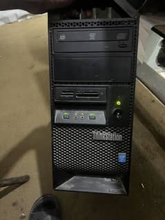 Lenovo ThinkStation S30 With DELL 21 Inches LED