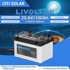 Bettery Available Livoltek 24V Available Best Price In Pakistan