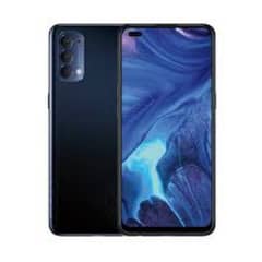 oppo reno4 with box good working all sensor and fingerprint working