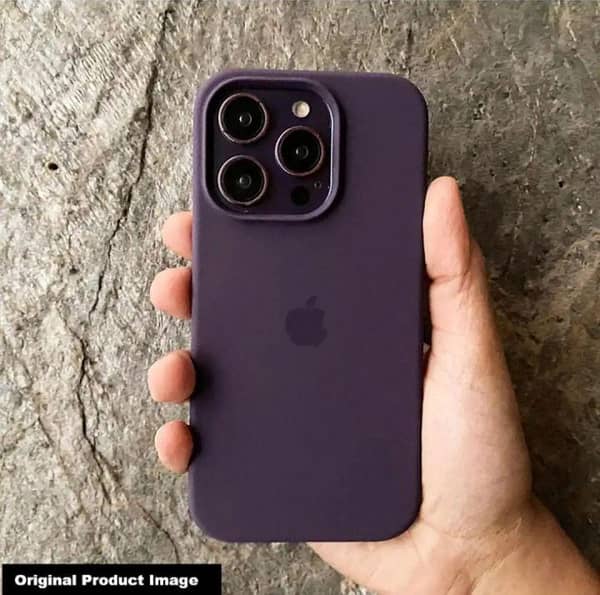 Apple iPhone 14 Pro Max & 14 Pro Official Silicone Case - Deep Purple