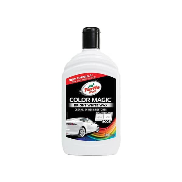 Turtle Wax Color Magic Bright White Wax - 500 ml