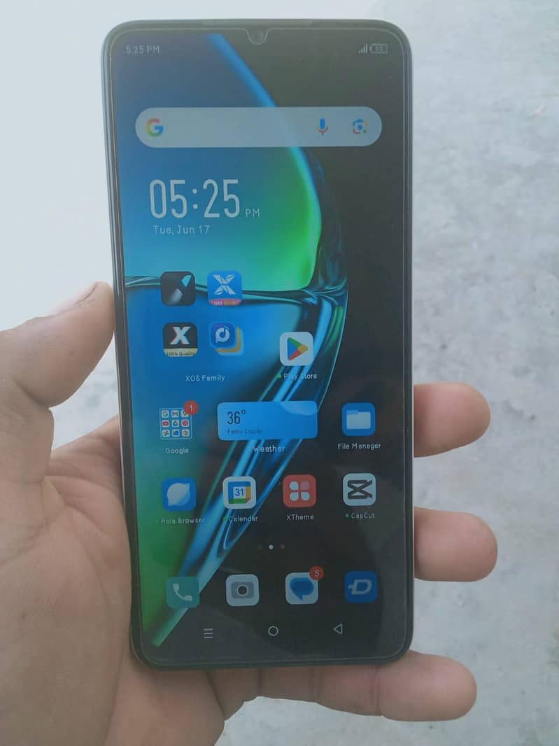 Infinix smart 7 4 64  box charger available no fault 1