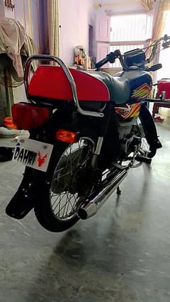 Honda CD70cc black 2020 Hyderabad number