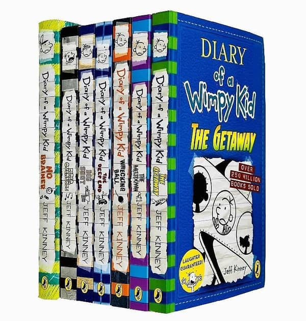 Diary of a Wimpy Kid Books 11-17 Set by Jeff Kinney