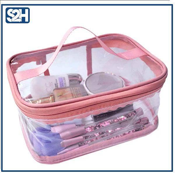 Portable Makeup Organizer Bag - Waterproof Travel Hanging Cosmetic Pouch by New Cosmetic