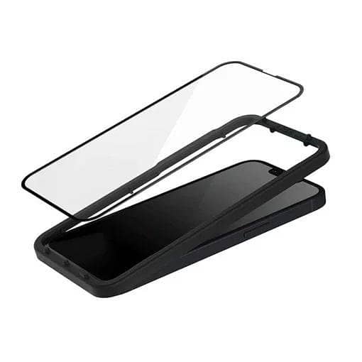 RhinoShield 3D Impact Screen Protector for iPhone 13 Pro Max with Alignment Frame (Black)
