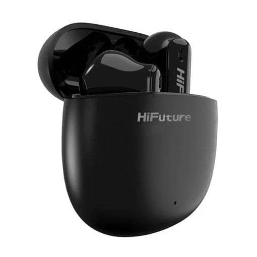 HiFuture ColorBuds2 True Wireless Earphones with Bluetooth 5.3, Smart Touch, IPX5, 20 Hours Playtime – Black